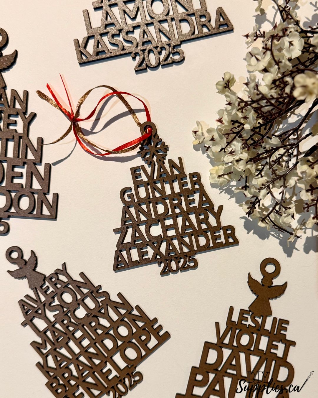 Personalized 2025 Tree Ornament