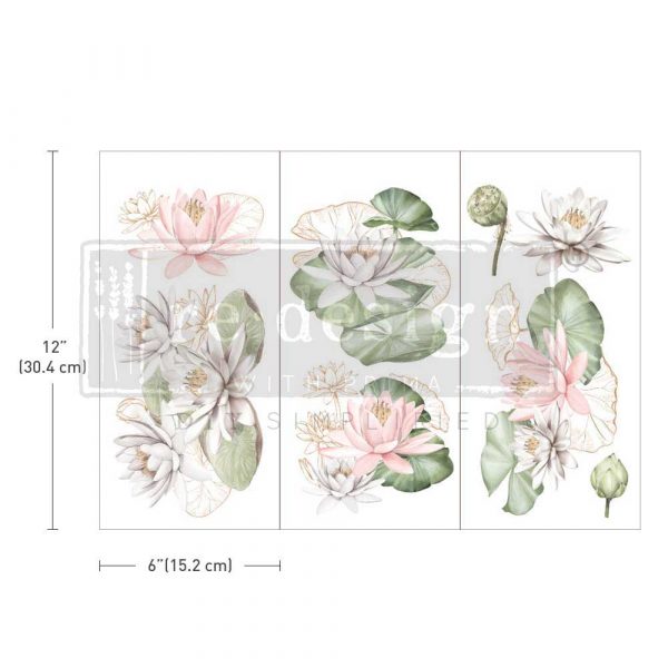 Re-Design Decor Transfers - Water Lilies