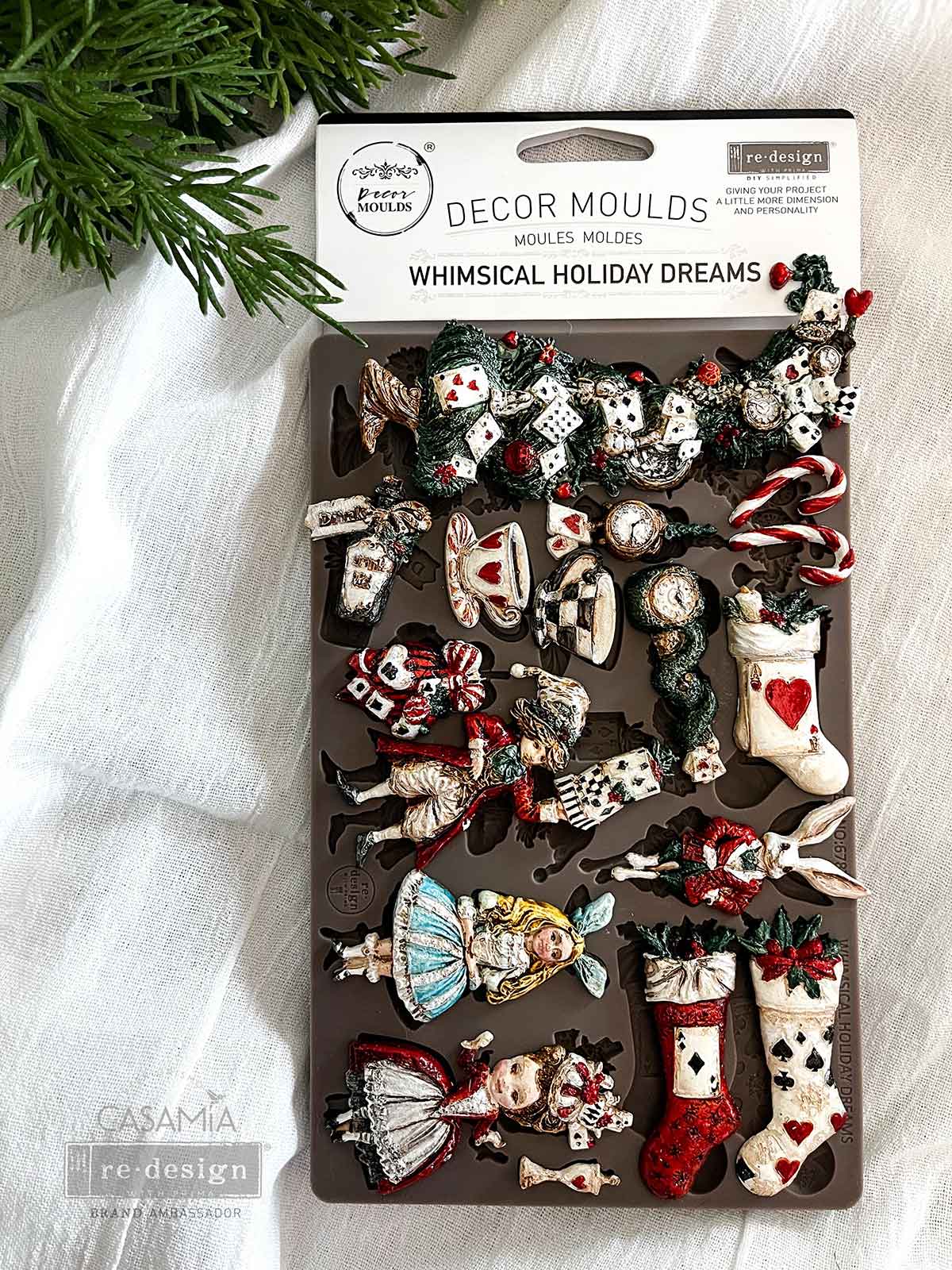 Re Design Decor Mould -  Whimsical Holiday Dreams