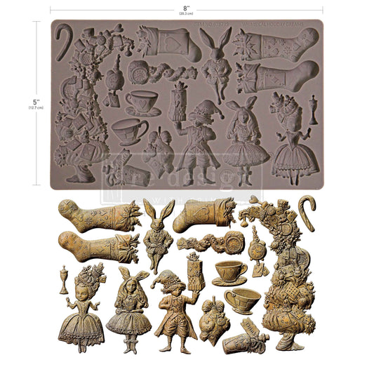 Re Design Decor Mould -  Whimsical Holiday Dreams