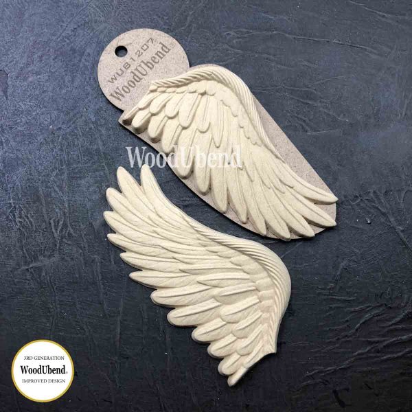 WUB1207 Wings 15cm X 8.5cm SKU