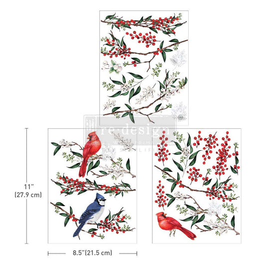 Redesign Decor Middy Transfer - Winterberry
