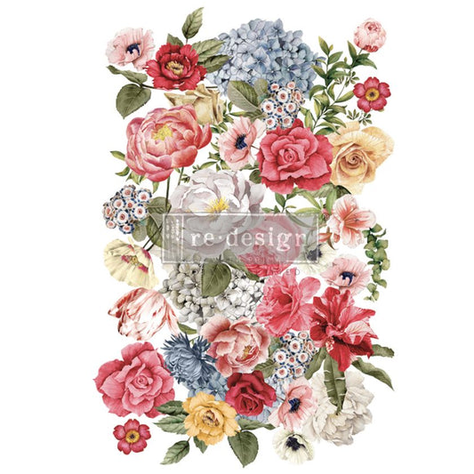 Redesign Decor Transfer - Wonderous Floral II