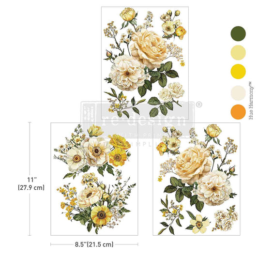 Redesign Decor Middy Transfer - Yellow Bliss