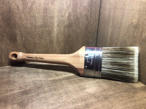 Oval Country Chic Paint Brush