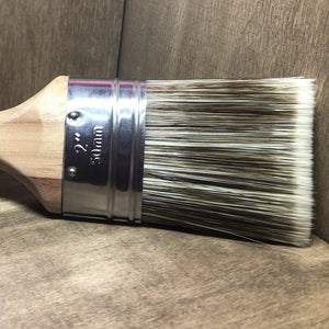 Oval Country Chic Paint Brush