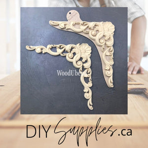 Pack of Two Decorative Pediments WUB6069