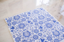Load image into Gallery viewer, Belles and Whistles Rice Paper - Ornate Blue Glass