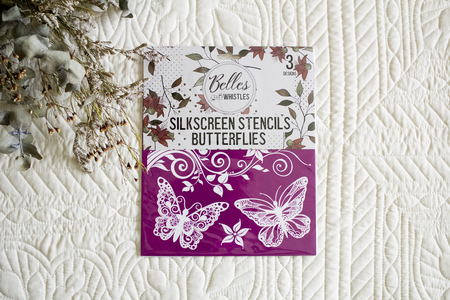 Belles and Whistles Silk Screen Stencils - Butterflies