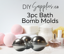 Load image into Gallery viewer, 3 Piece Bath Bomb Mold Set