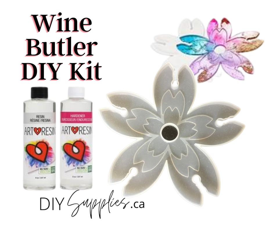 Floral Wine Butler Resin Starter Kit