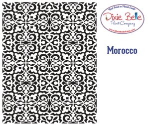 Dixie Belle Belles and Whistles Mylar Stencil- Morocco