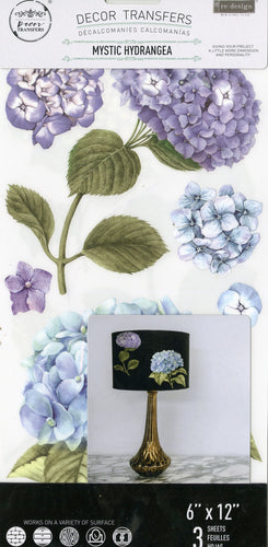 Re-Design Decor Transfers - Mystic Hydrangea