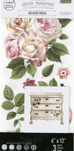 Load image into Gallery viewer, Re-Design Decor Transfers - Delicate Roses
