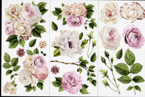 Re-Design Decor Transfers - Delicate Roses
