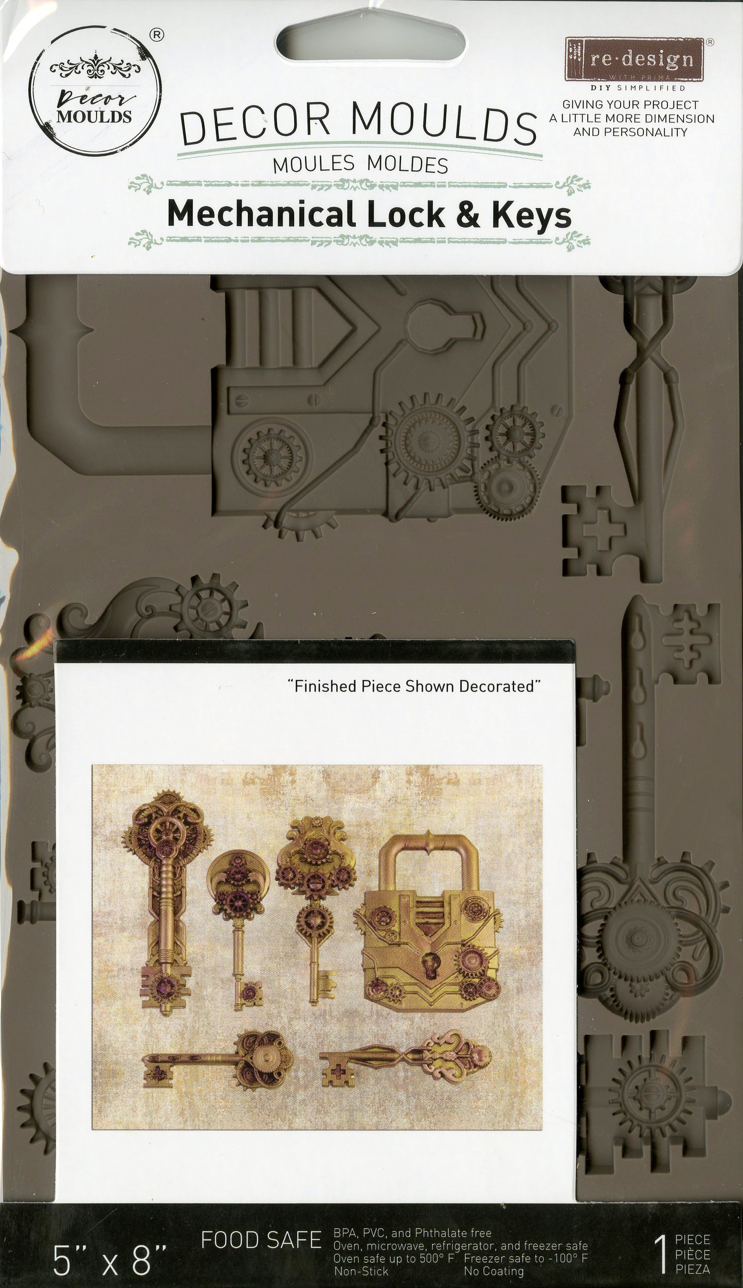 Re Design Decor Mould Mechanical Lock & Keys
