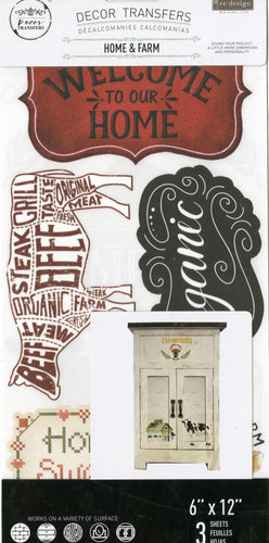 Re-Design Decor Transfers - Home & Farm