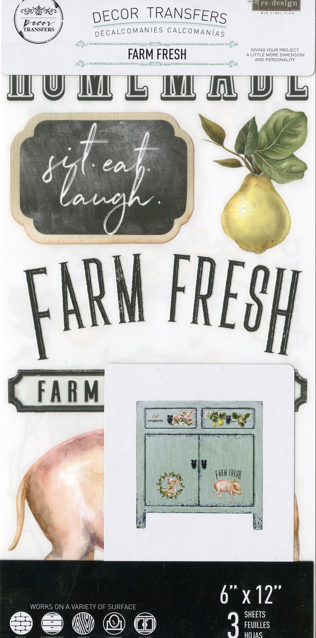 Re-Design Decor Transfers - Farm Fresh