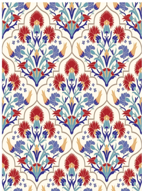 Belles and Whistles Rice Paper - Whimsical Mediterrean