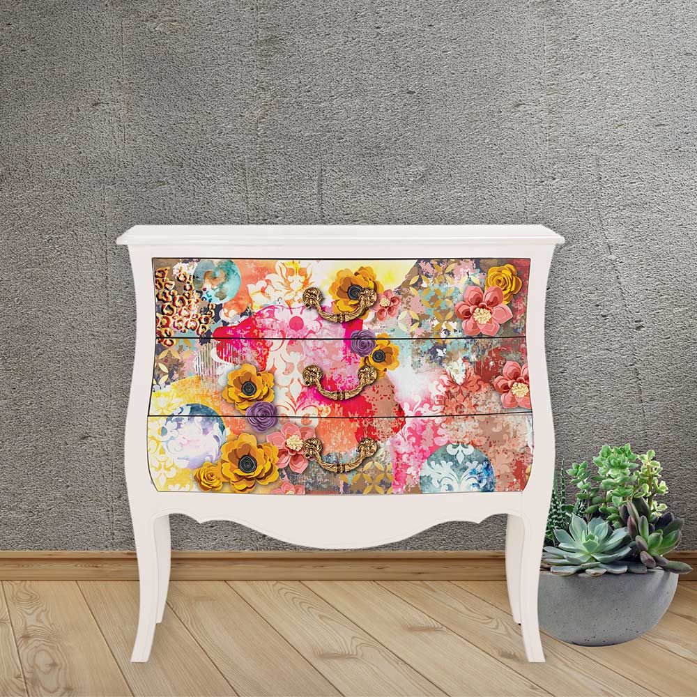 Prima Redesign Decoupage Decor Tissue Paper - Abstract Beauty