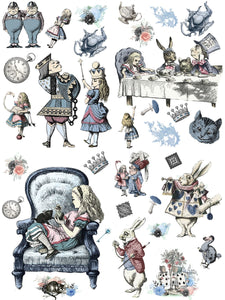 Belles and Whistles Transfers - Alice in Wonderland