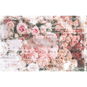 Prima Redesign Decoupage Decor Tissue Paper - Angelic Rose Garden