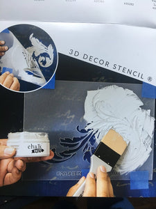 Re Design 3D Decor Stencil - Annetta Corners