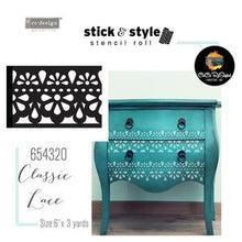 Load image into Gallery viewer, Redesign Stick &amp; Style Stencil Roll -Classic Lace