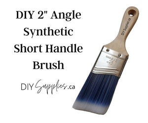 Short Handle 2" Synthetic Angle Brush