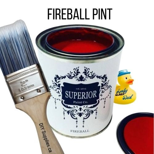 Fireball Pint & 2 Inch Synthetic Brush