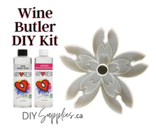 Load image into Gallery viewer, Floral Wine Butler Resin Starter Kit