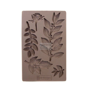 Re Design Decor Mould Leafy Blossoms