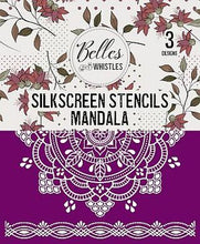 Load image into Gallery viewer, Belles and Whistles Silk Screen Stencils - Mandala
