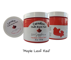 DIYSupplies Canadian Maple Leaf Red Based Paint 16oz
