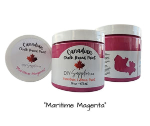 DIYSupplies Canadian Maritime Magenta Based Paint 16oz