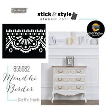 Load image into Gallery viewer, Redesign Stick &amp; Style Stencil Roll -Ce Ce ReStyled Mendhi