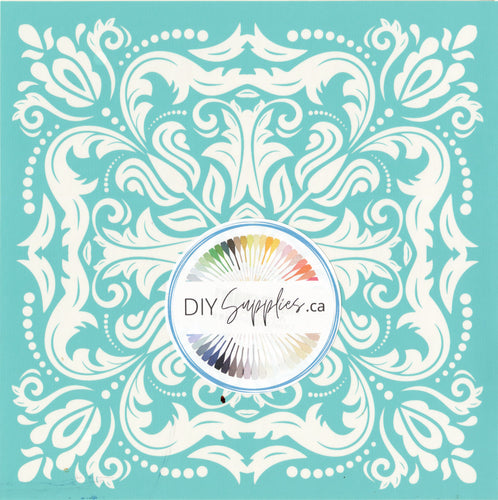Adhesive Silk Screen Stencil - Hidden Hearts