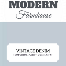 Load image into Gallery viewer, Vintage Denim Pint &amp; 2 Inch Synthetic Brush